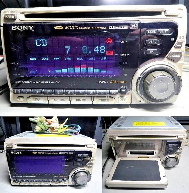 ラジオ・コンポ SONY MD/CD Changer Control WX-C50 ラジオ・コンポ