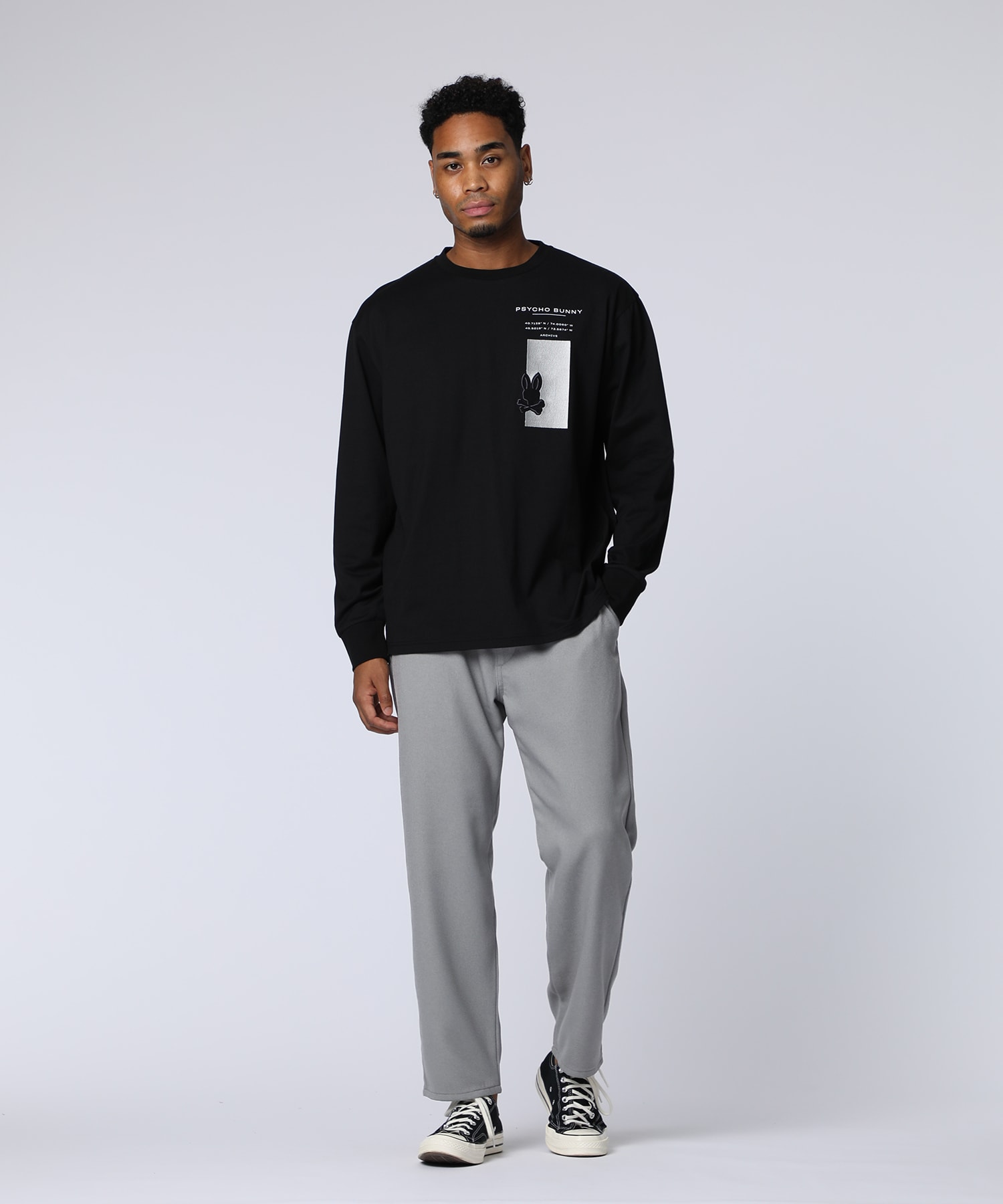 Lee×Psycho Bunny FLeeasy Narrow カルゼイージーパンツ｜Psycho Bunny