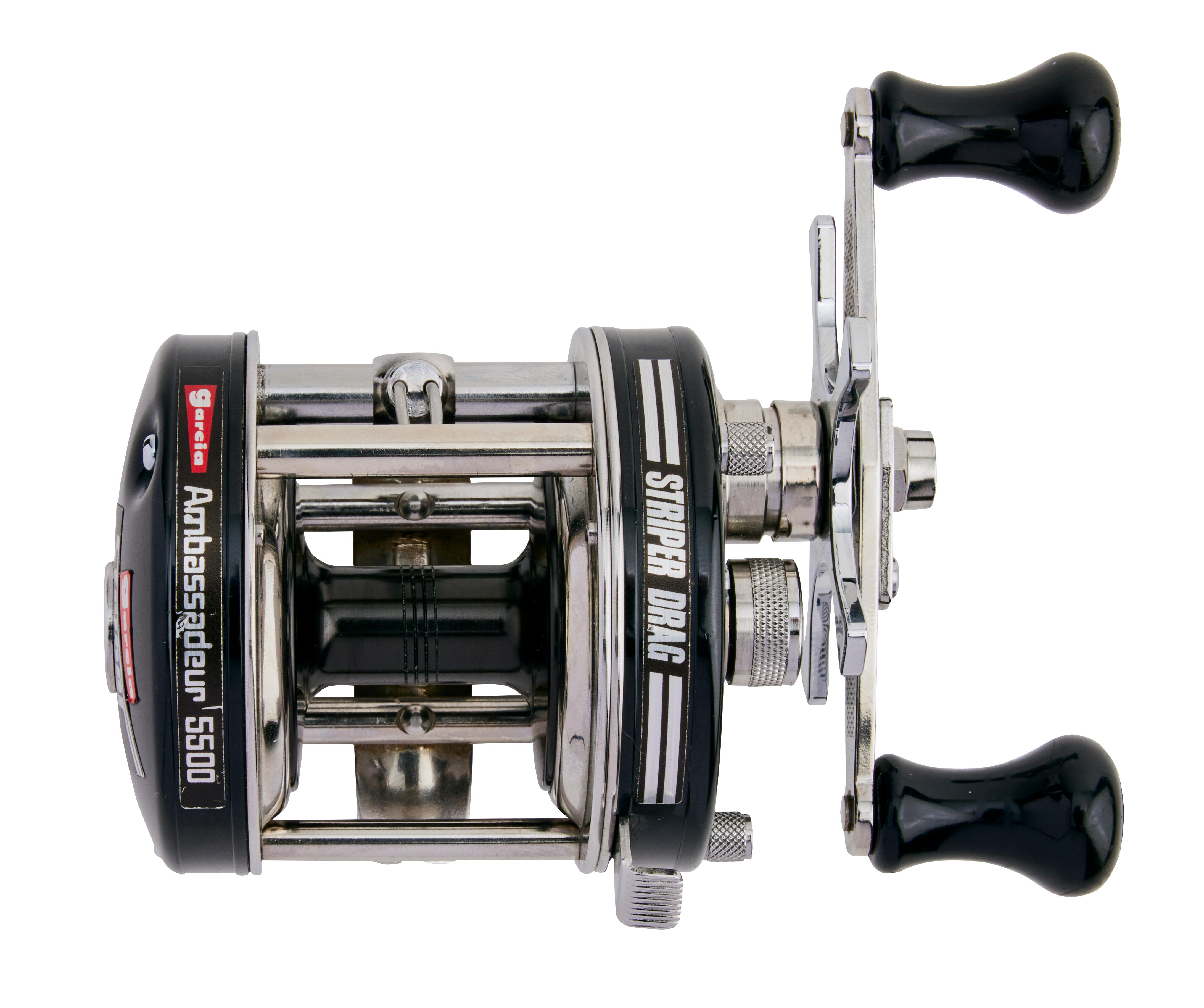 Ambassadeur 4500/4501/5500/5501/6500/6501 Striper Black｜AbuGarcia