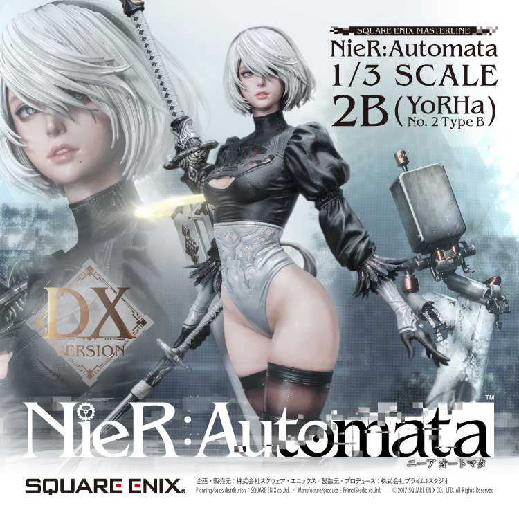 1/3 Scale - 2B (YoRHa No.2 Type B) Deluxe Version | Statue | Prime