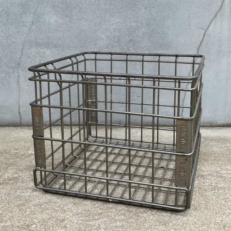 VINTAGE ANTIQUE WIRE BASKET ヴィンテージ ワイヤーバスケット メタル
