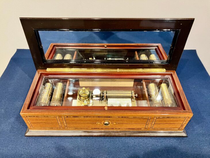 リュージュ オルゴール 50弁 ヨハンシュトラウス ｜骨董品買取 緑和堂