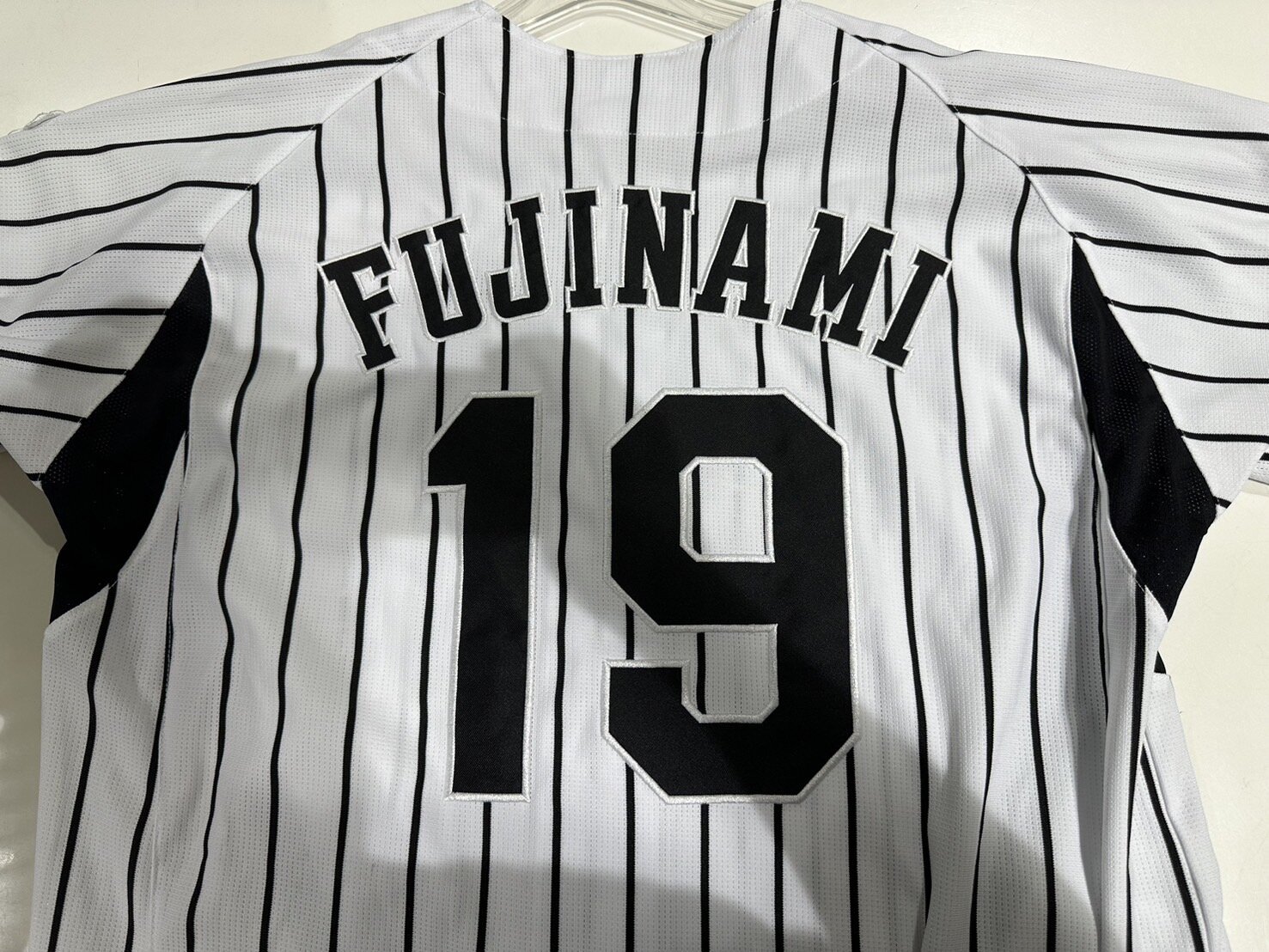 MIZUNO 阪神タイガース ユニフォーム 藤浪晋太郎 刺繍 虎 背番号19 M