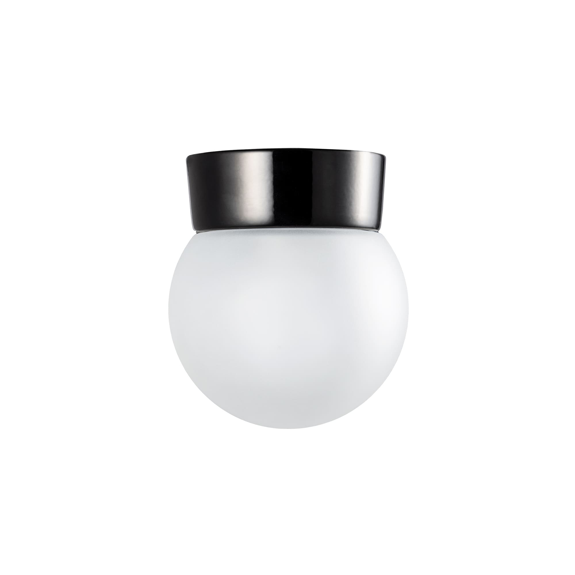 ボールライト フロスト×ブラック（小） | LT-BR012-10-G141 | 直付
