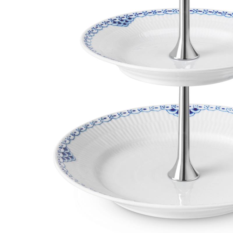 プリンセス デザートスタンド2 段|ロイヤル コペンハーゲン 公式