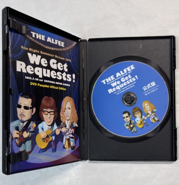 アルフィー ライブ会場限定 DVDパンフレット We Get Requests 2012