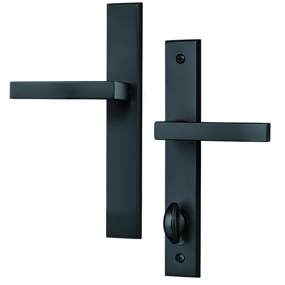 Antique Black Door Handle Set | Rockwell 56 Series