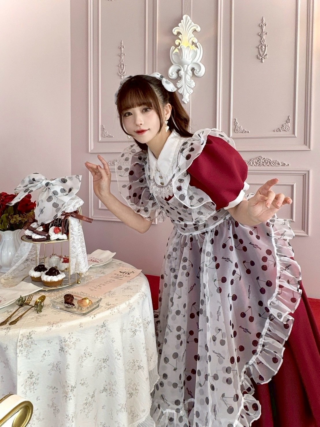 予約商品】long apron（ロングエプロン） - RoseMarie seoir