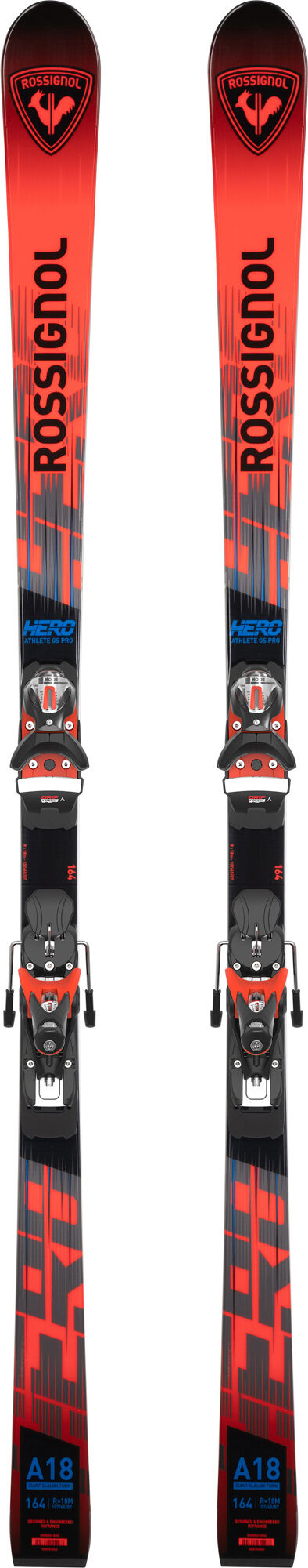 Unisex's Racing Skis Hero Athlete Gs Pro 126-171 R21 Pro | Red