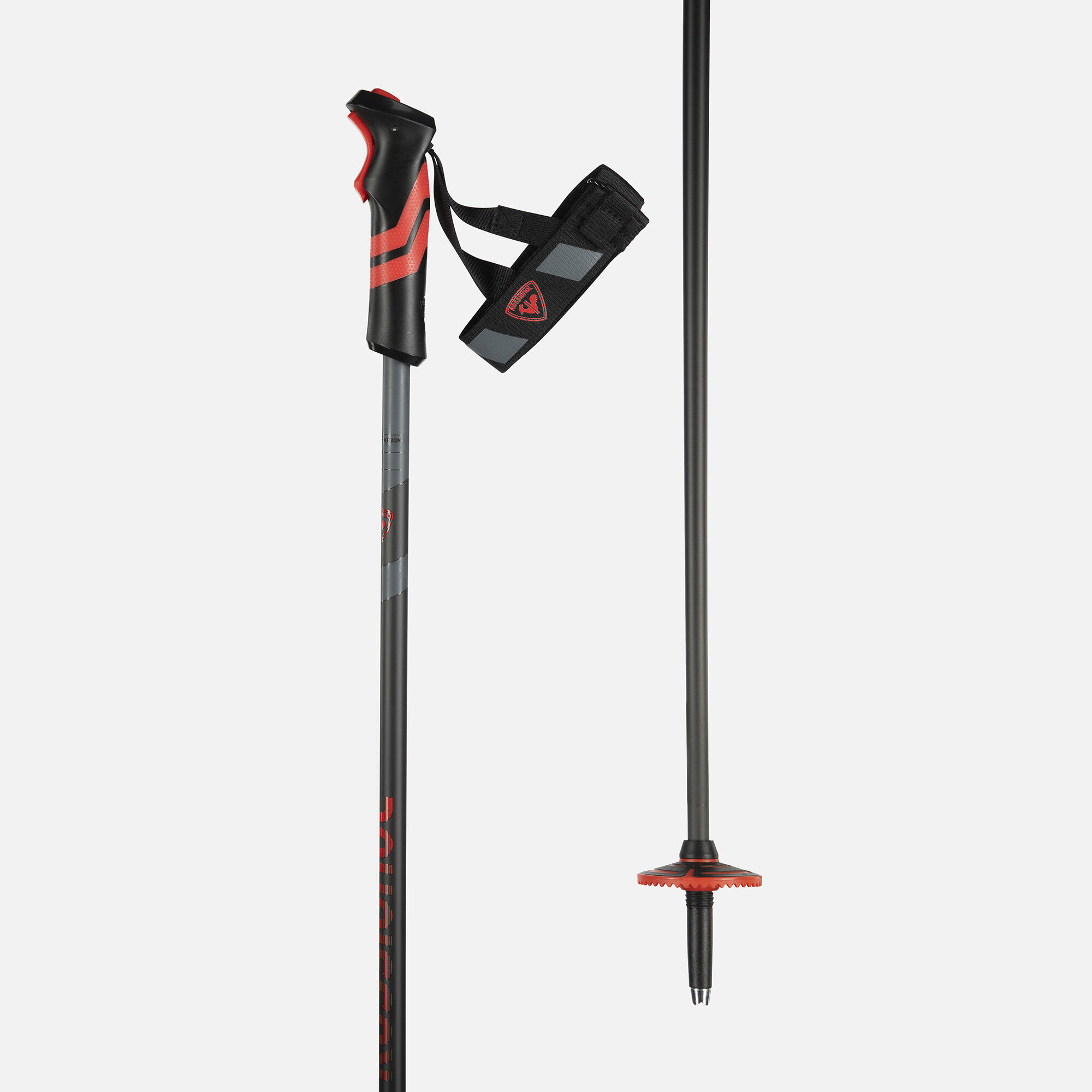 Rossignol Tactic Carbon R-Clip Ski Poles Red | Red | Rossignol