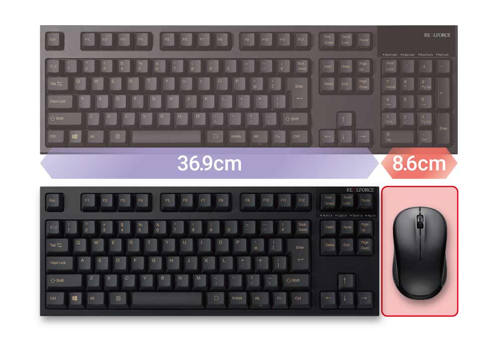 製品 : REALFORCE TKL SA / R2TLSA-JP3-IV | REALFORCE | 日本製