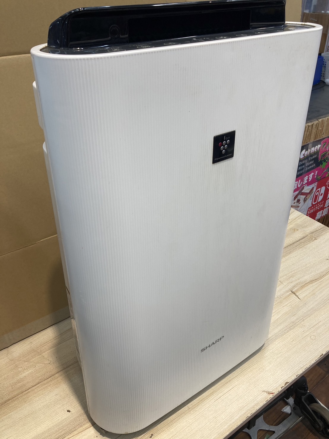シャープ 加湿空気清浄機 KC-G50-W 2018年を買取しました