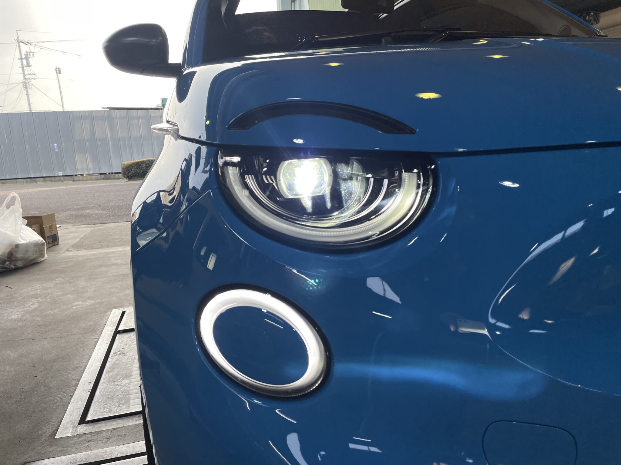 newABARTH 500eがご来店です | RED POINT/レッドポイント | RED POINT