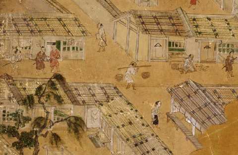 洛中洛外図屏風（歴博甲本）