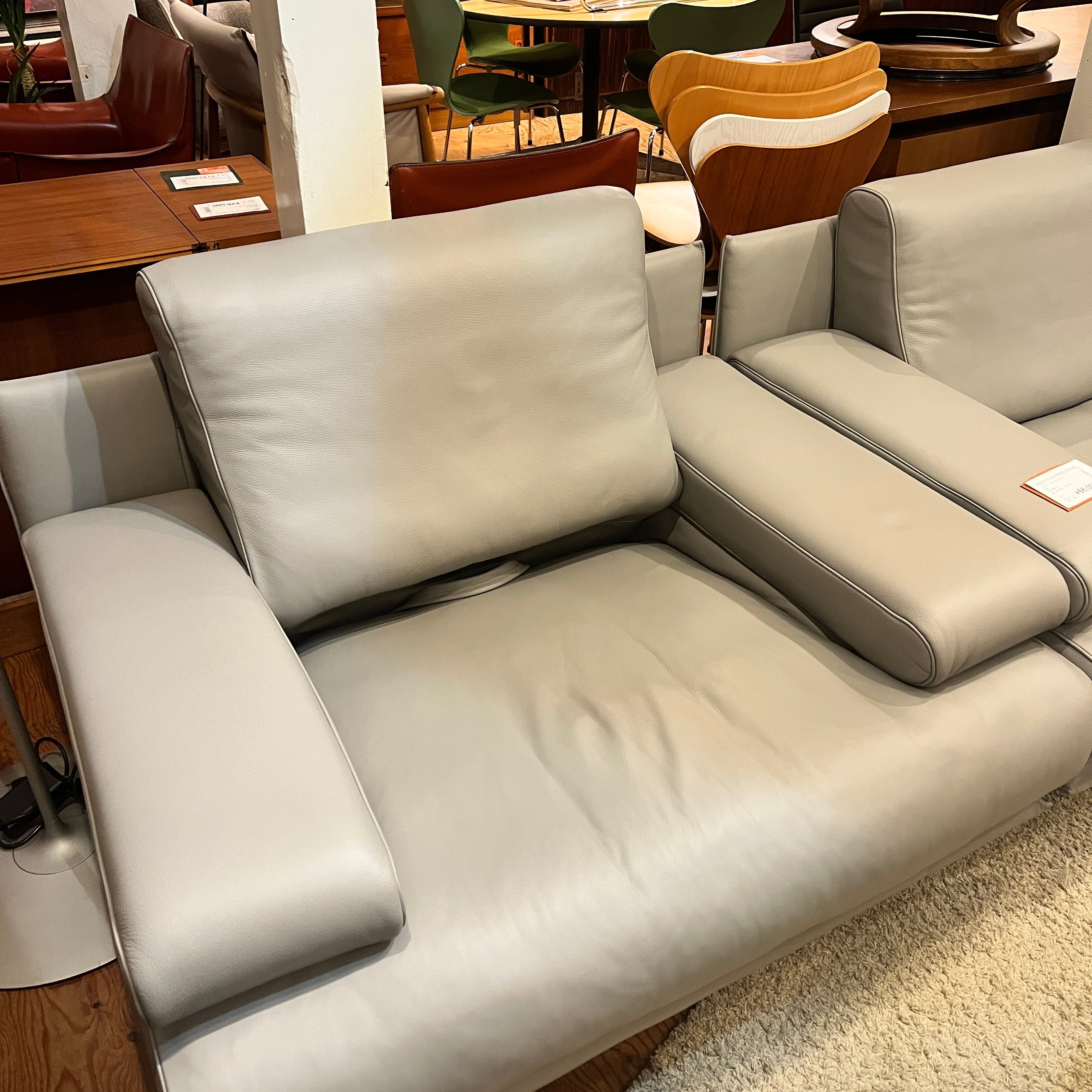 ロルフベンツ / ROLF BENZ 6500 一人掛けソファ 本革 中古