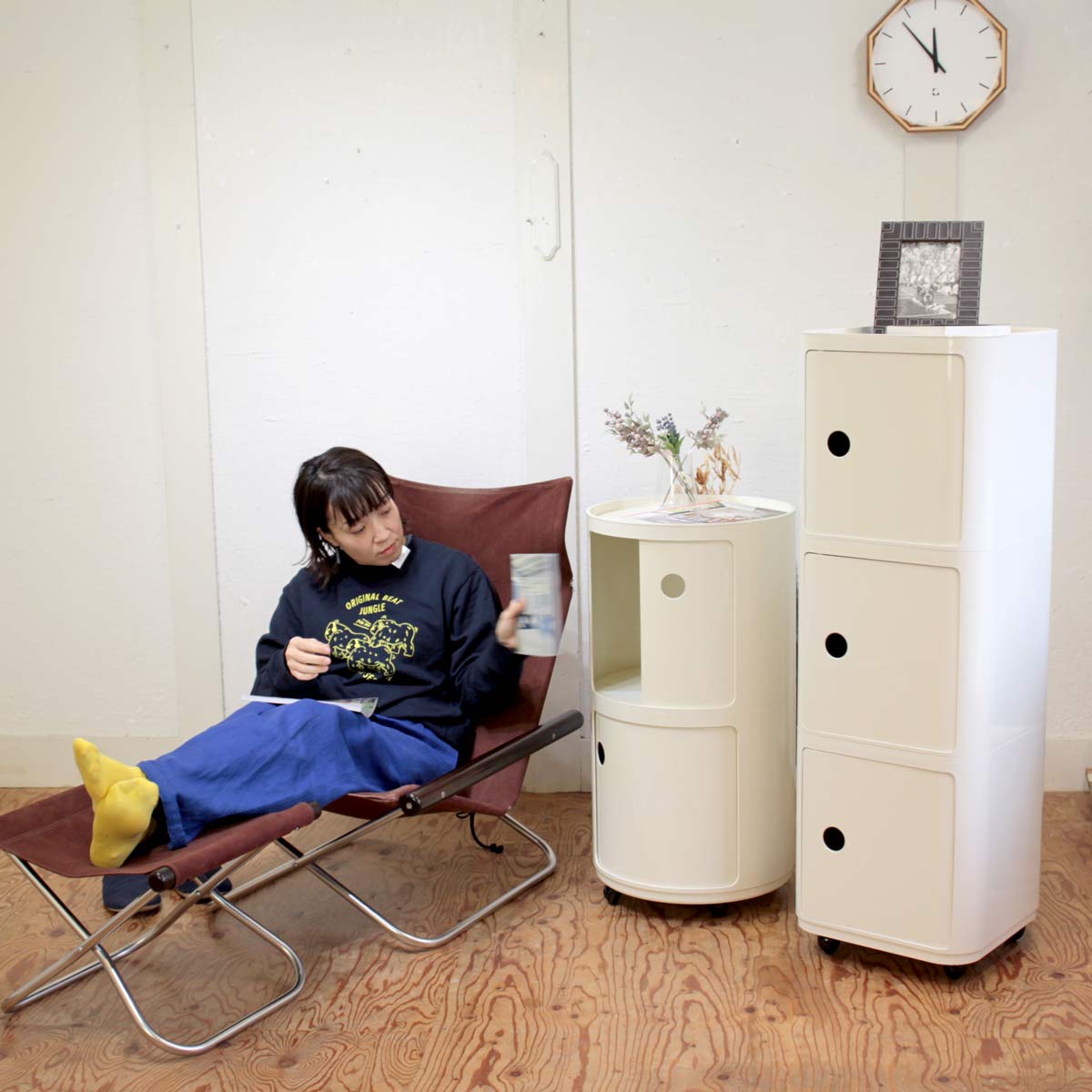 カルテル / Kartell コンポ二ビリ Square Element 3段 / スクエア