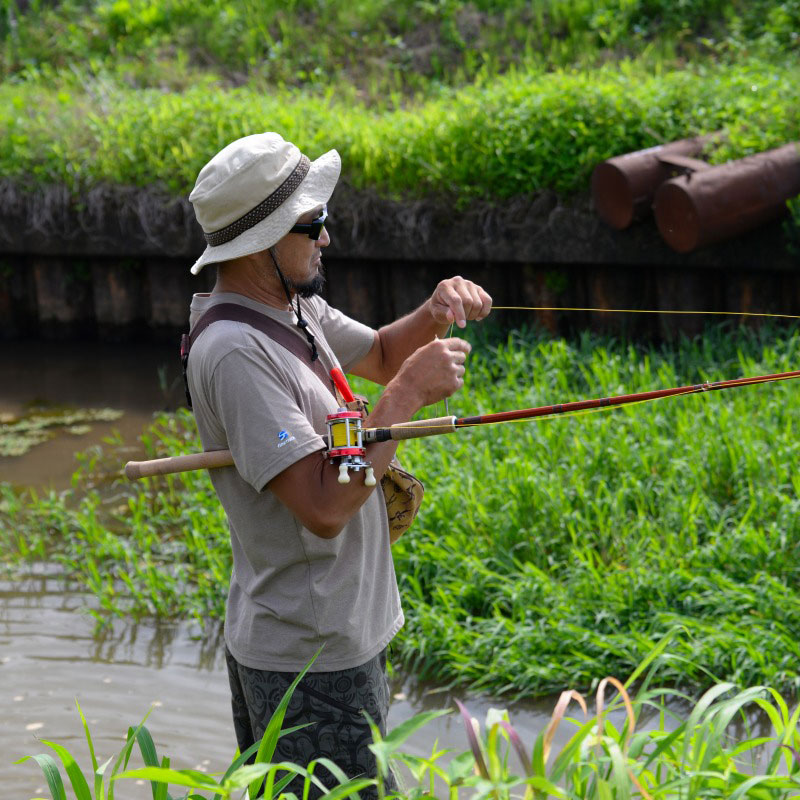 ライムカントリー M77 STDS. スタンダード 雷魚ロッド | Rattytwister