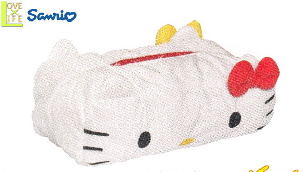 ヤマダモール | 【ハローキティ】ティッシュBOXカバー【ハッピーレッド