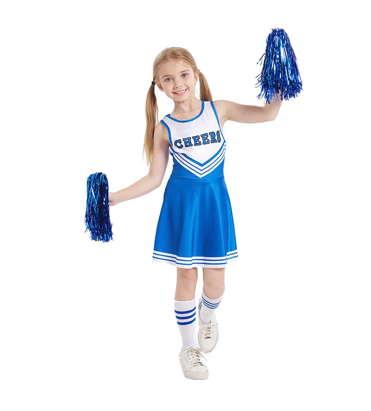 楽天市場】 チアガール ワンピース ノースリーブ 3点セット 女の子