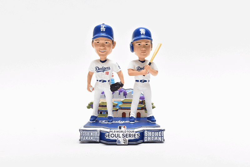 楽天市場】【MLB公式商品】 MAJOR LEAGUE BASEBALL BOBBLEHEAD LAD