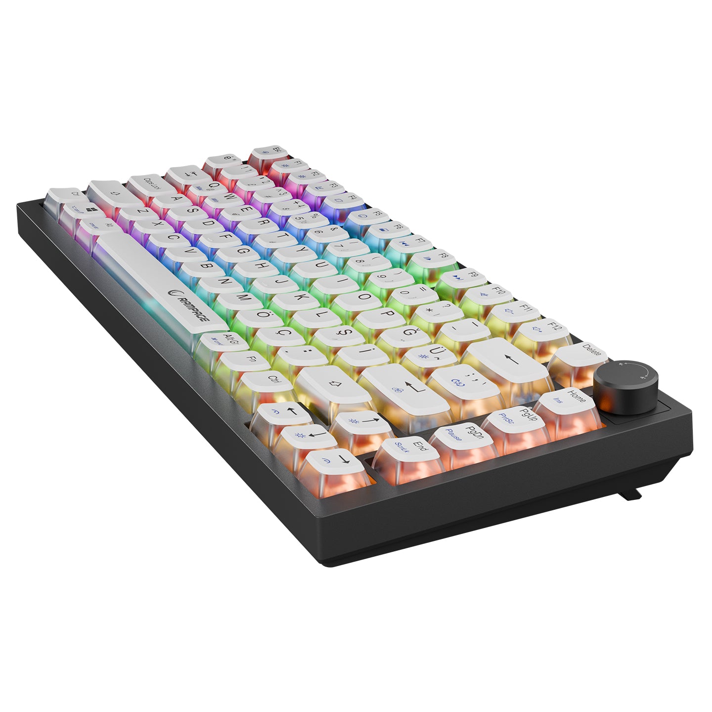 Zenith Pro 8000 Hz Gasket Magnetic Gaming Keyboard-Black – Rampage