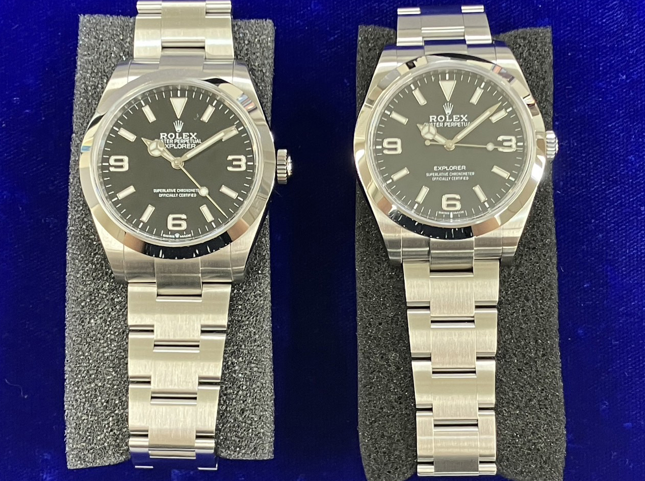 ロレックス 新旧エクスプローラー比較！224270と214270の違いは