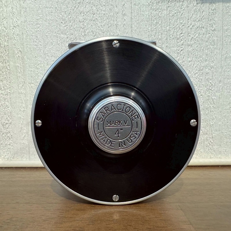 Saracione] MarkⅤ Salmon reel 4″ (USED) | 北海道フィッシングガイド