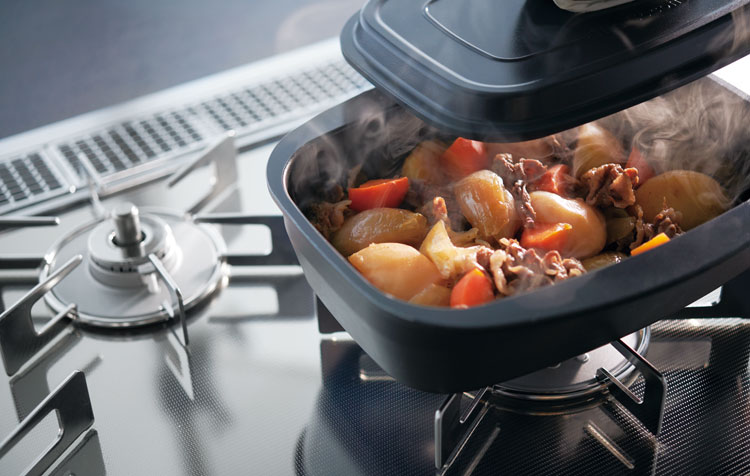 型番：RBO-TCV】ザ・ココット固定枠付 | Rinnai Style（リンナイ