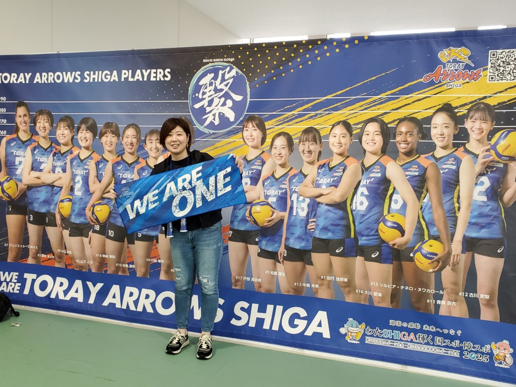 最終回】栄田奈保の東レアローズ滋賀実習記⑥🏐「レギュラーシーズン