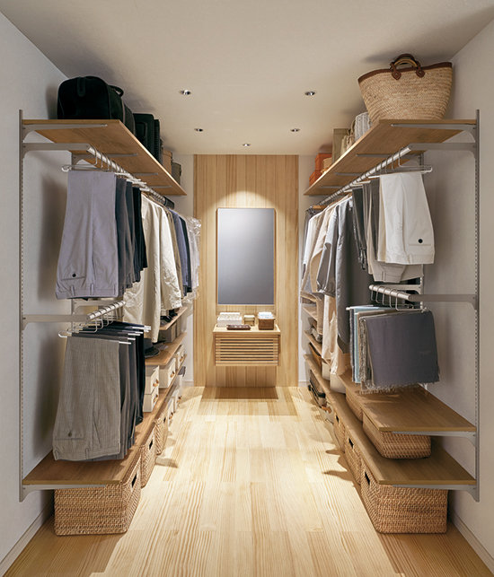 仕上げてる棚板｜収納｜WOODONE