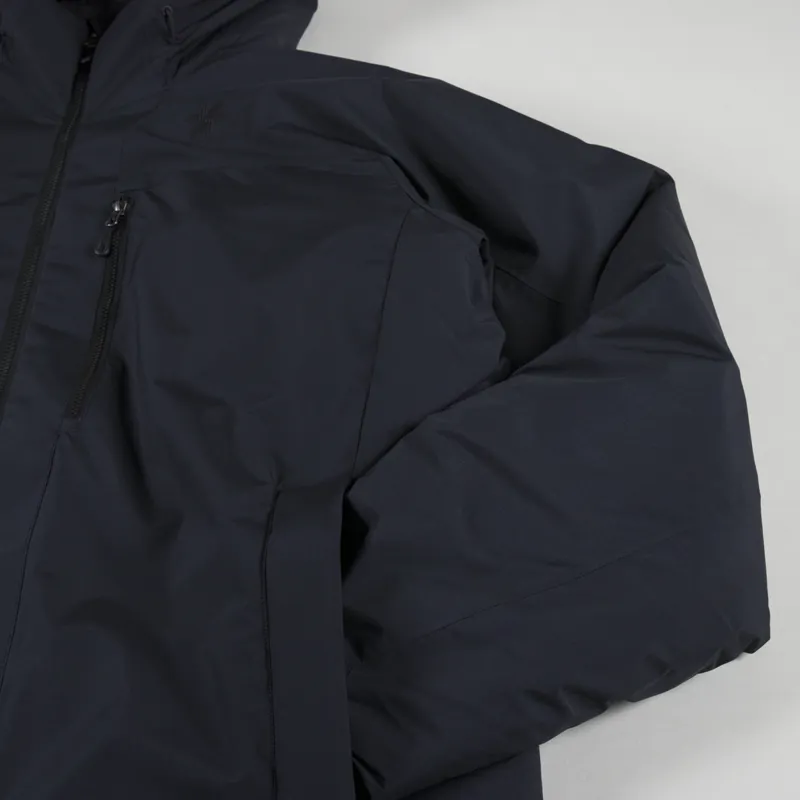 Goldwin Mens Winter Insulated Puffer High Loft Jacket Black
