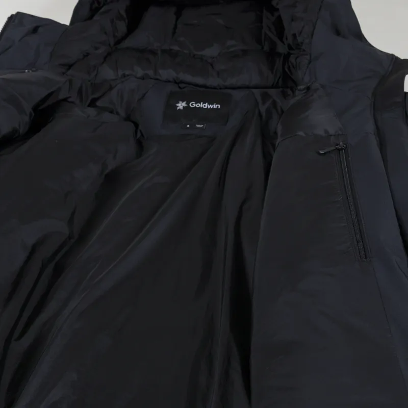 Goldwin Mens Winter Insulated Puffer High Loft Jacket Black