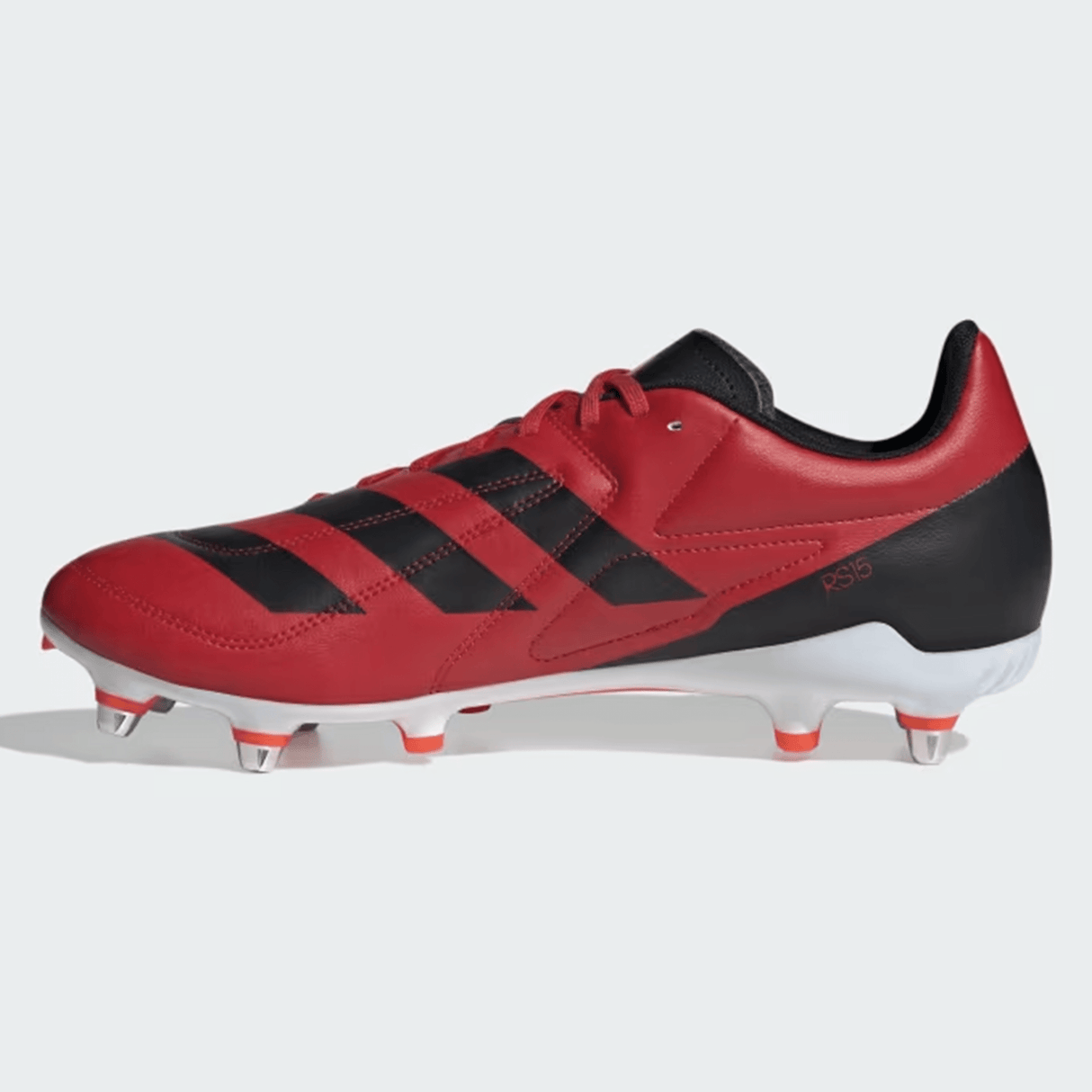 adidas Adizero RS-15 Rugby Cleat - Soft Ground - Better Scarlet
