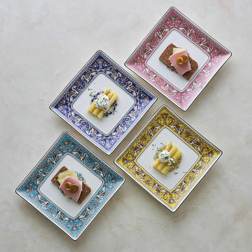 フロレンティーン フューシャ スクエアトレイ|WEDGWOOD公式オンライン
