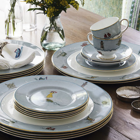 セイラーズ フェアウェル by Kit Kemp カップ&ソーサー(リー)|WEDGWOOD