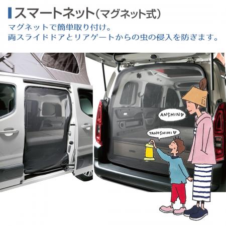 シトロエン ベルランゴ＆プジョー リフター専用オプションシリーズ