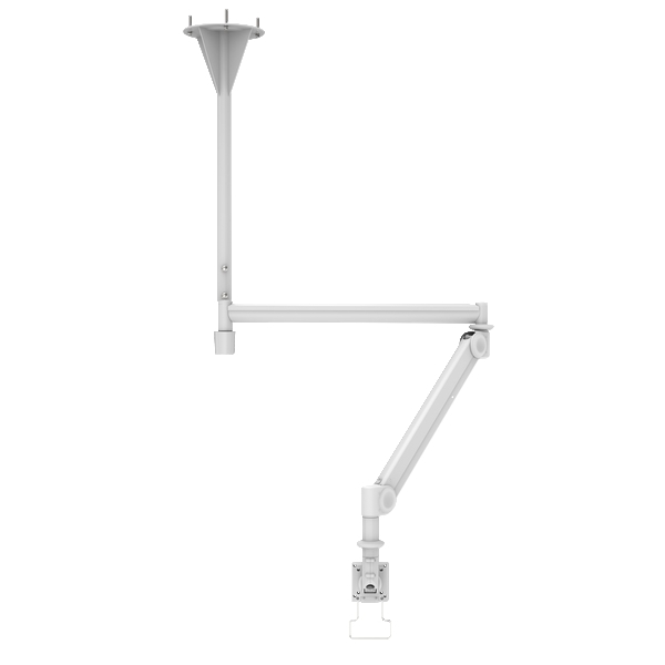 医療向け天井固定ロングアーム HA-307 モダンソリッドモニターアーム