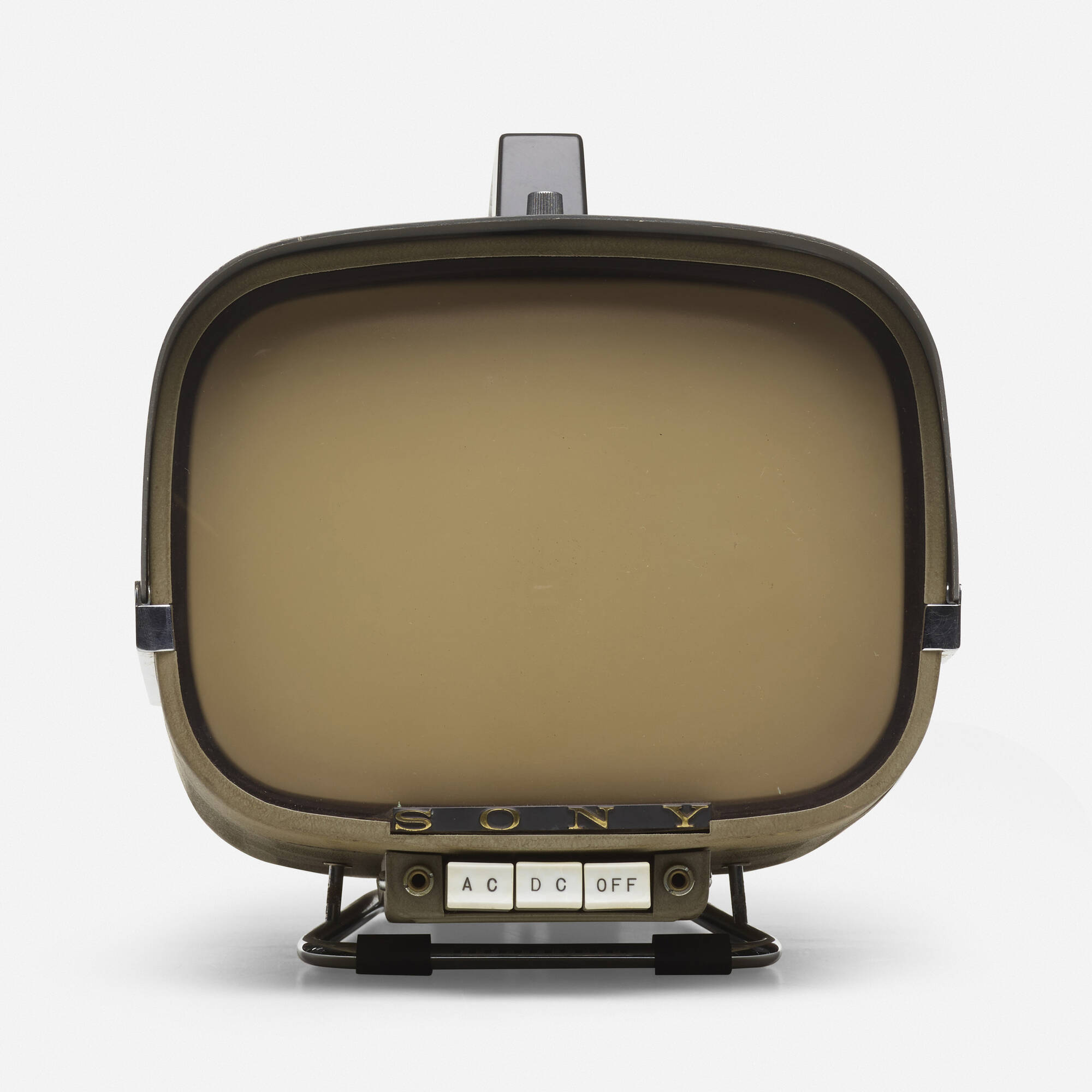 152: SONY, Portable transistor television, model 8-301 W < Art +