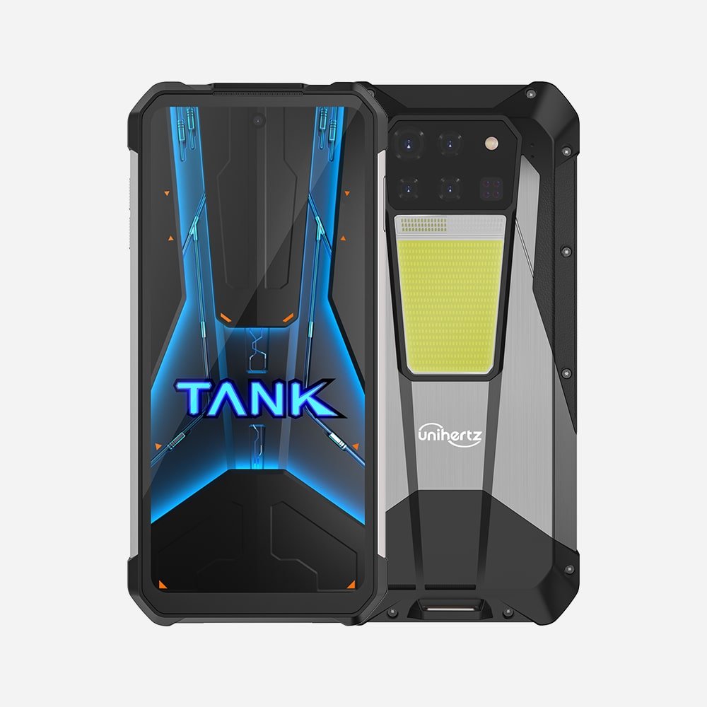 Unihertz Tank 3 Pro - DLPプロジェクター搭載の23800mAh 5Gタフネス