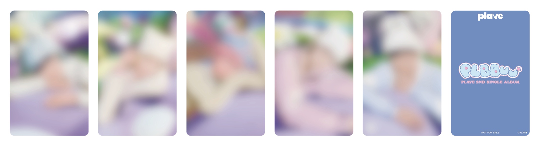 PLAVE 2nd Single Album 'PLBBUU' CD購入特典絵柄公開！ - PLAVE