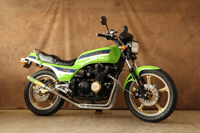 Z400GP 限定ライム仕様｜SOLD OUT｜旧車・絶版バイクならウエマツ