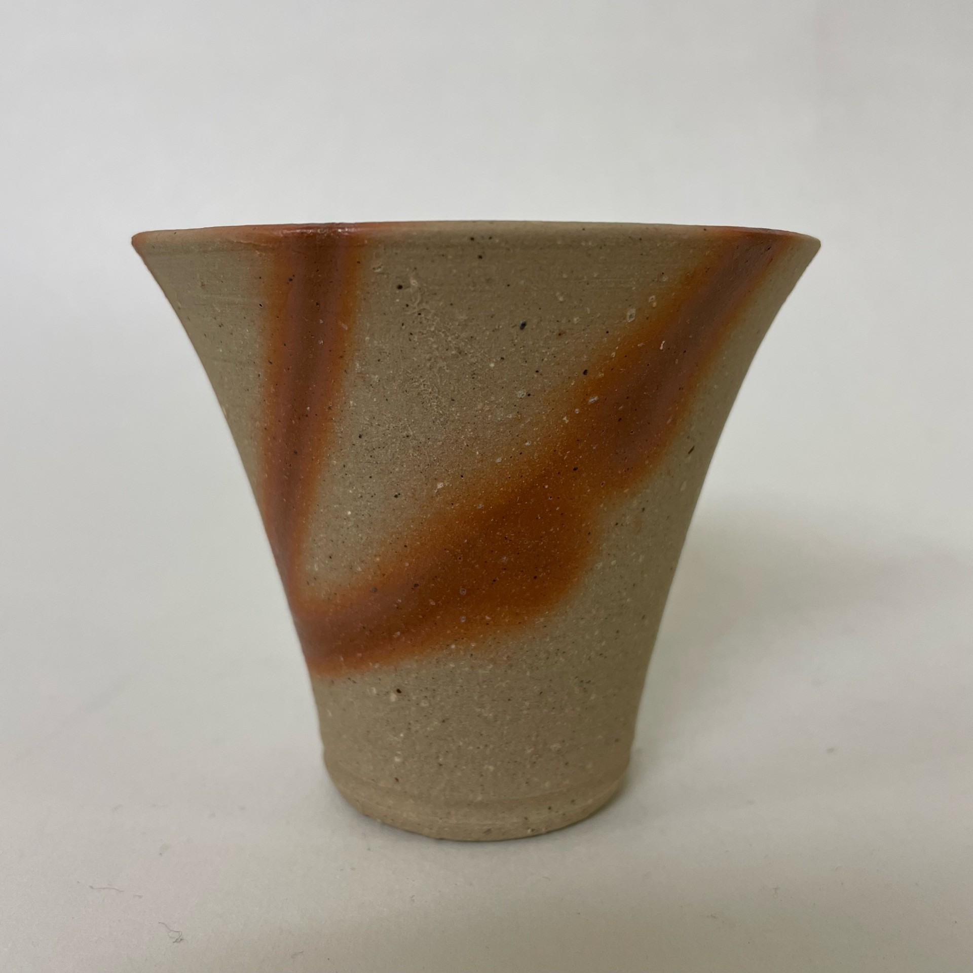 陶吉作 備前焼 一口ゴブレット 備前焼陶吉は人間国宝作品から現代作品