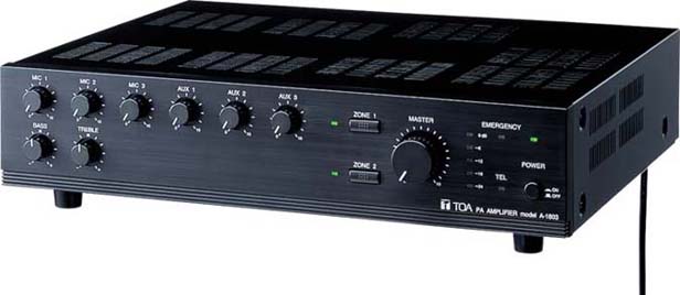 商品データダウンロード:PAアンプ 120W 2局 (A-1812) | 商品