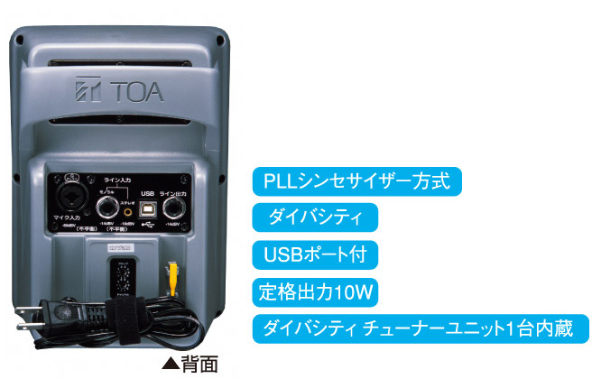 ワイヤレススピーカー | TOA株式会社
