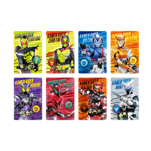 トレーディング箔押しスタイルカードコレクション(全8種)【仮面