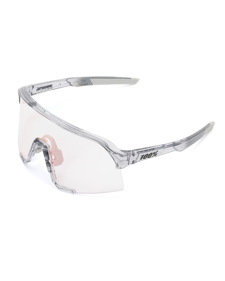 S3 調光ミラーレンズ サングラス【S3/調光レンズ】｜100%（ワンハンド