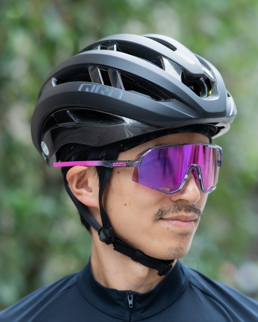 スレンデール パープル系ミラーレンズ サングラス【SLENDALE】｜100