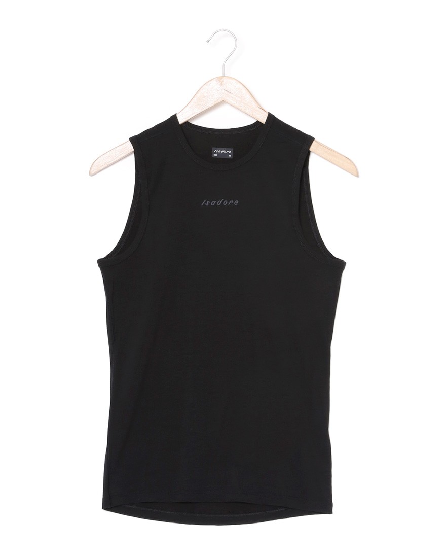 ノースリーブベースレイヤー【Merino Sleeveless Baselayer】｜Isadore