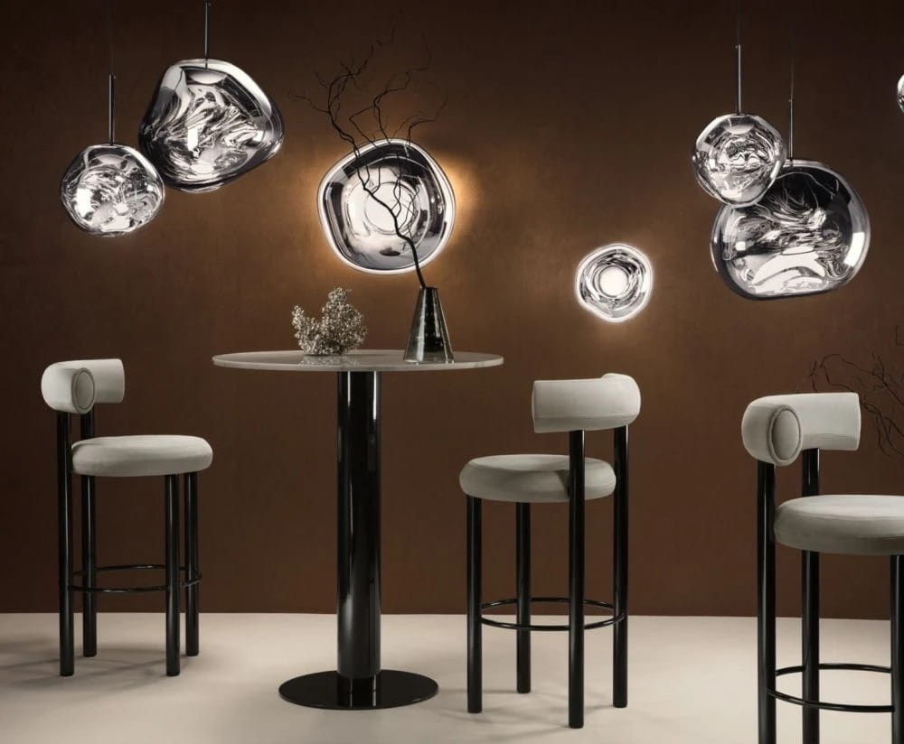 MELT LED LARGE ROUND CHROME – Tom Dixon ONLINE STORE – トム