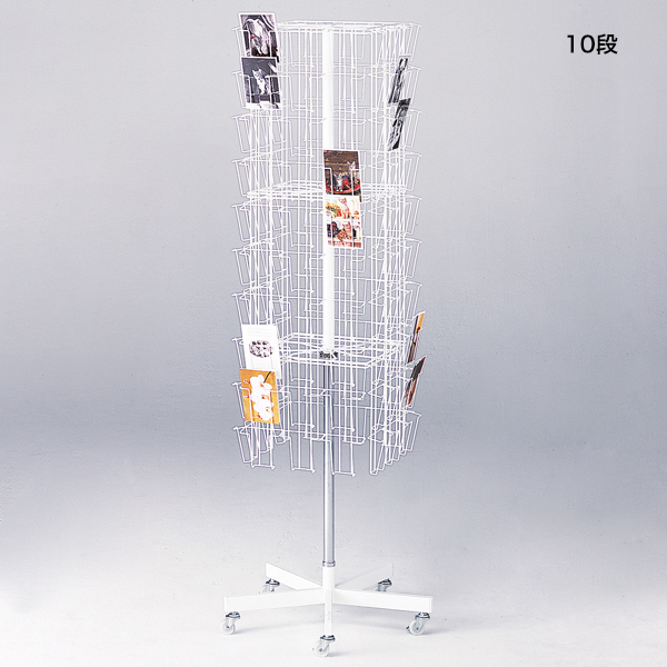 3列4面回転カード入れ 10段 ポストカード入 ｜ 商品紹介 ｜ 株式会社友屋